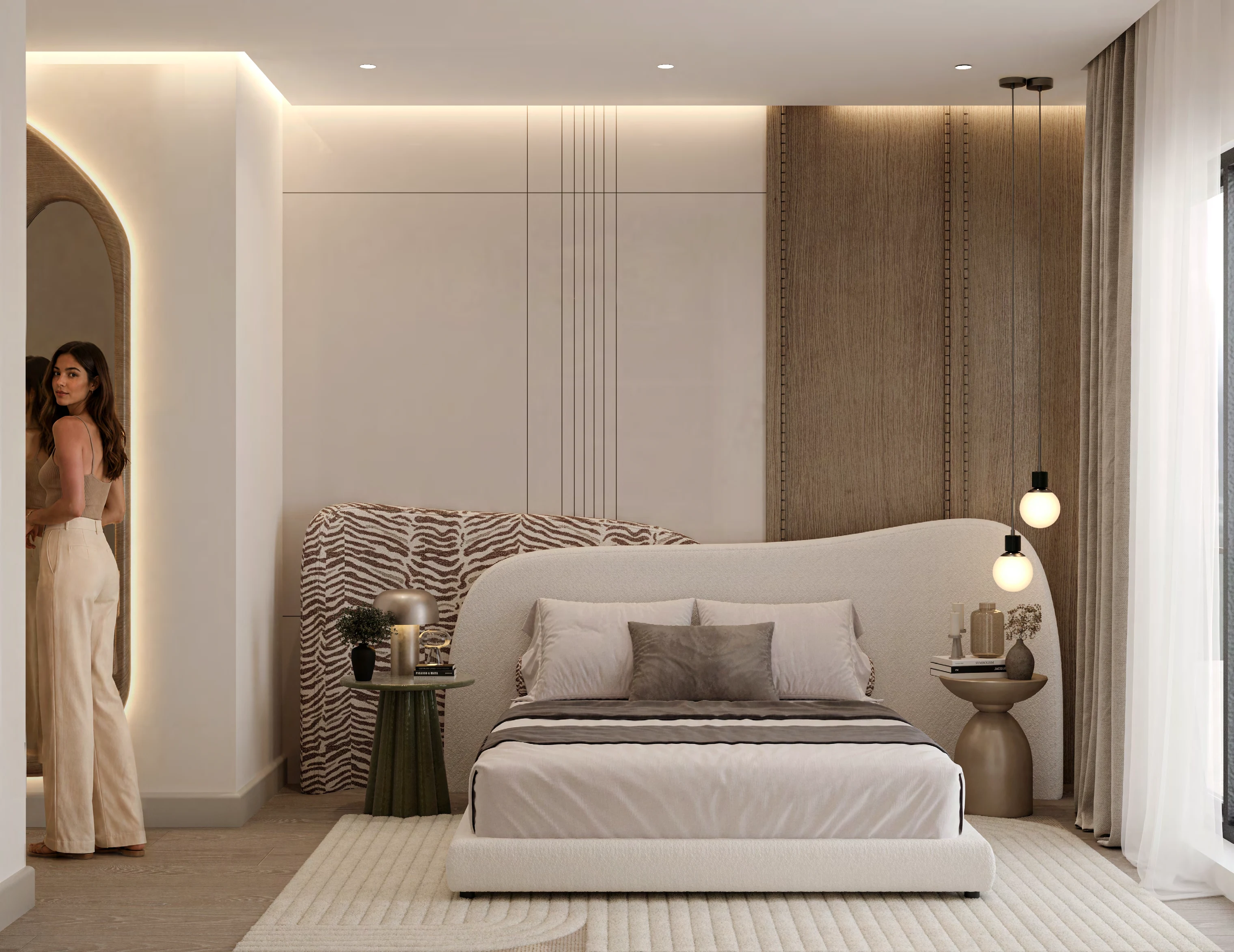 Tane Villas ebeveyn yatak odası